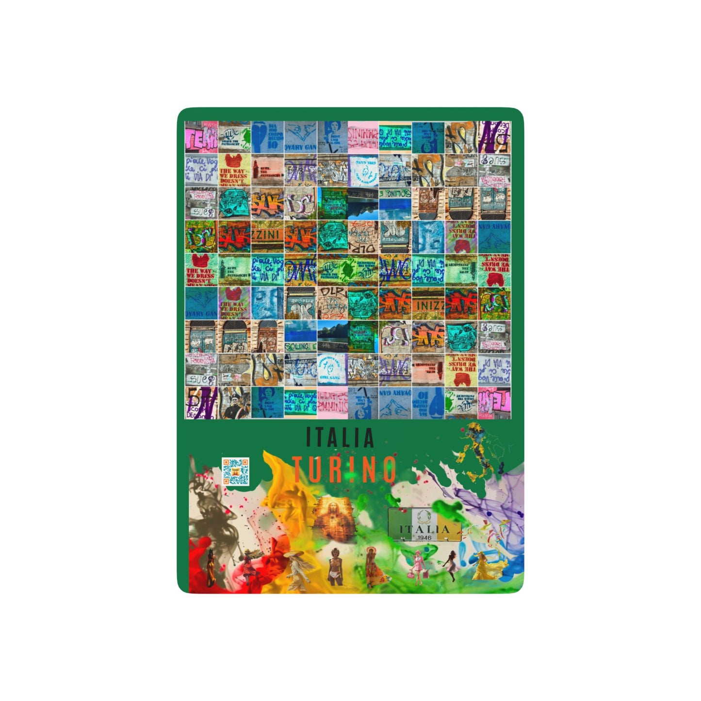 Playing Cards With Authenticated Italian Designs To Entertain and Spice Up Your Game With Linked QR Code Bonus
