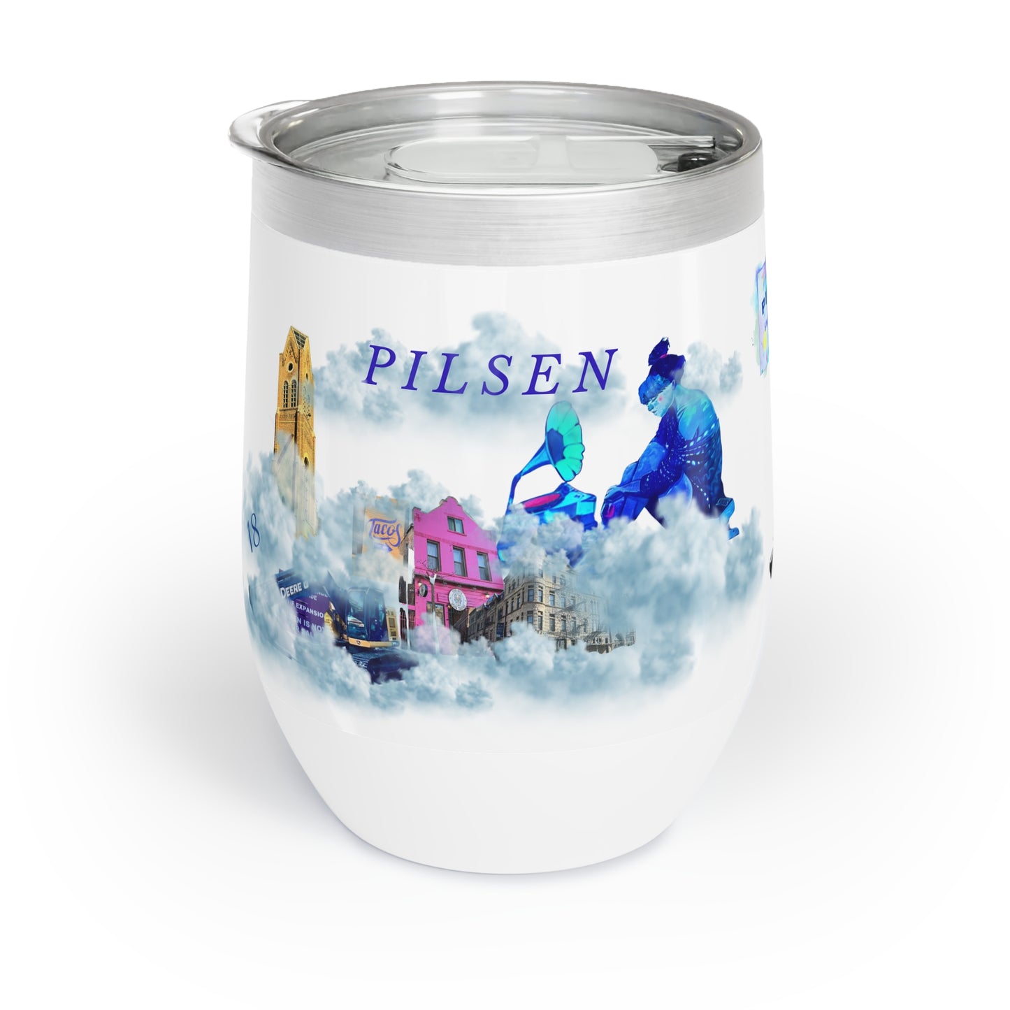 PILSEN Chill Wine Tumbler