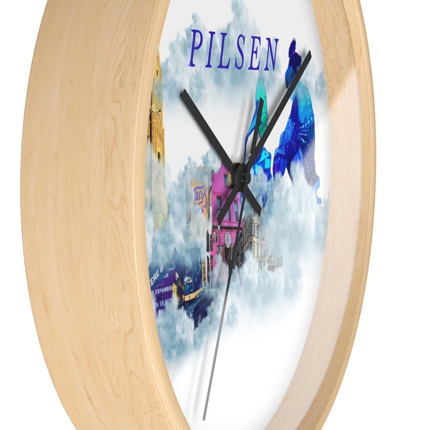 Wall Clock Pilsen Style