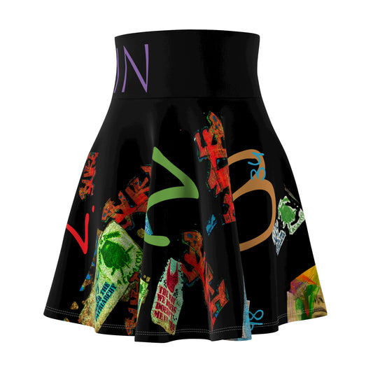 Copy of *Casual Flowing Skate Skirt for Fun Casual Days with One-of-a-Kind Authenticated Italian artisan design